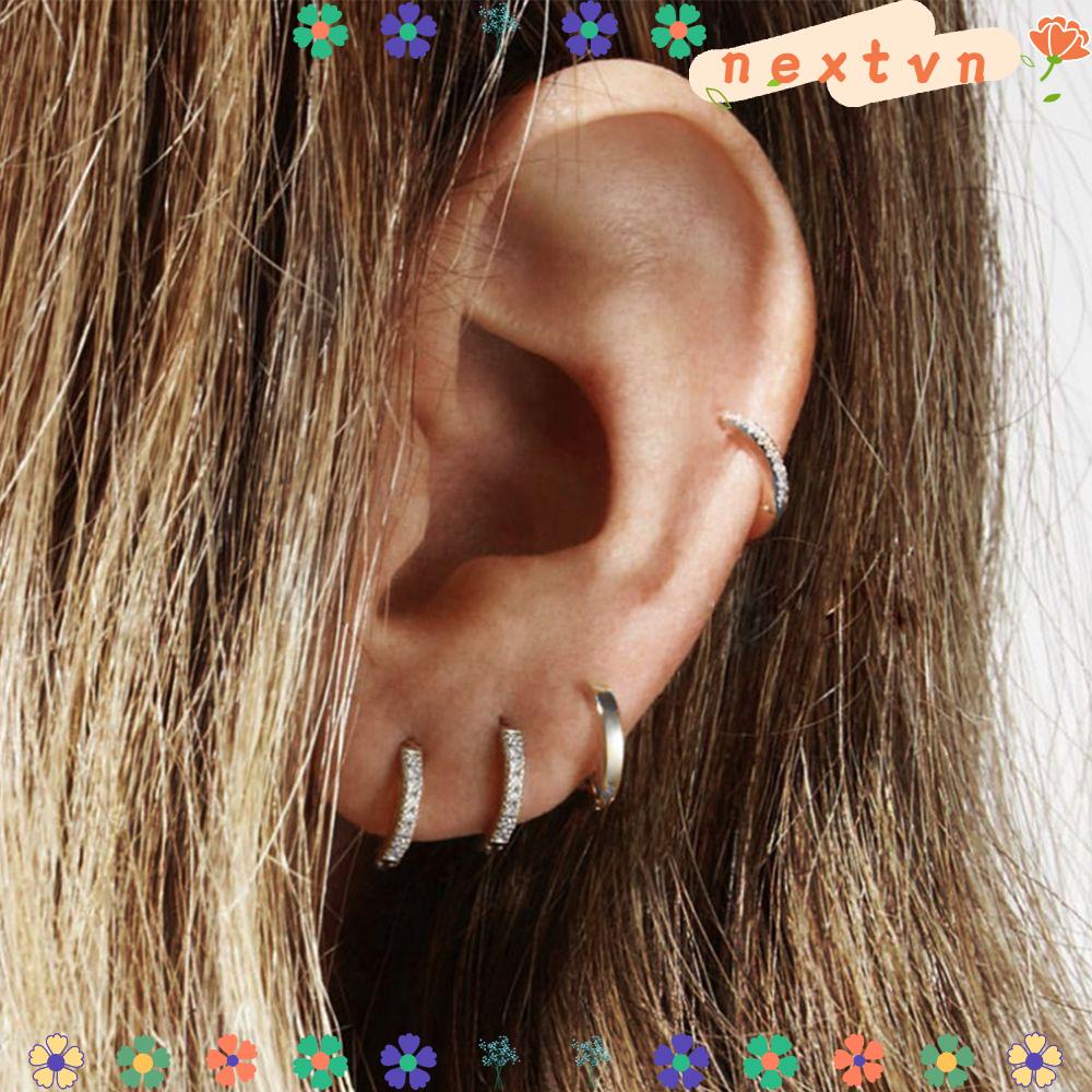 Khuyên Tai / Mũi / Miệng Đính Đá Thời Trang Cho Nữ