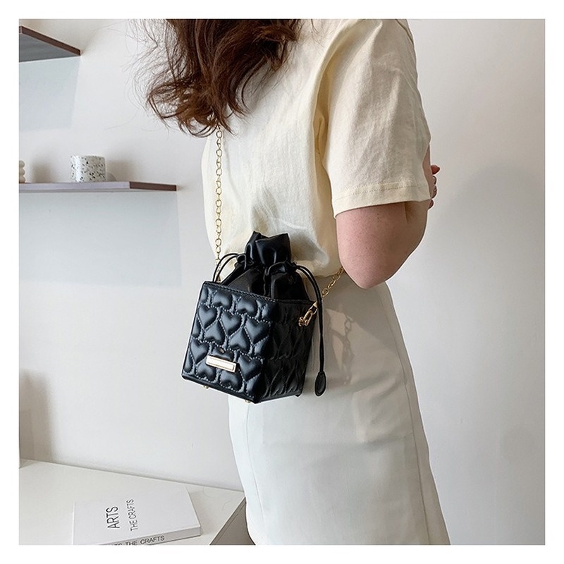 Túi Dây Rút Đeo Chéo Màu Sắc Kẹo Ngọt NB00365