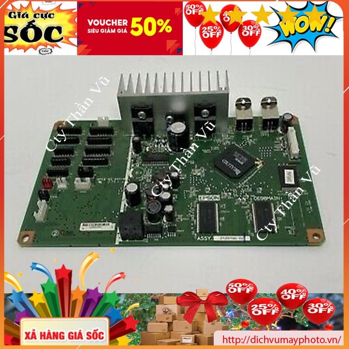 Main card formater máy in EPSON R1900 R2400 R2880 hàng bóc máy chạy ổn định giá rẻ có bảo hành INECO