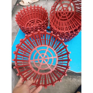 Bộ 20 cái giỏ trồng lan bằng nhựa rộng 20cm