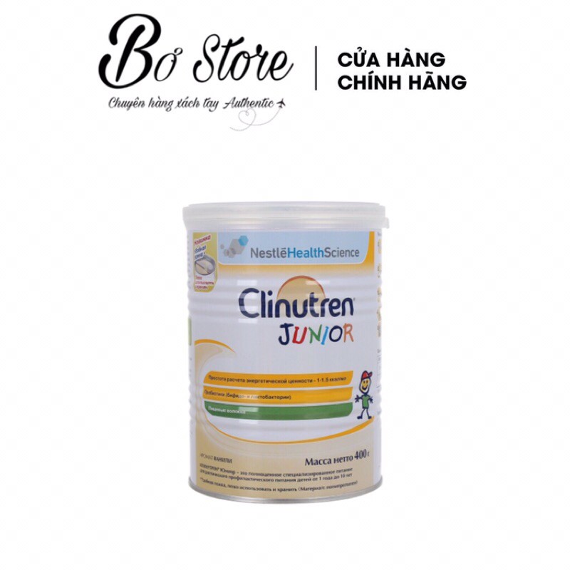 Sữa Béo Clinutren junior Nga hộp 400g