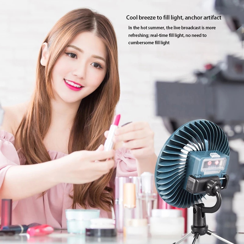 Quạt Treo Lều Cắm Trại Đa Năng 54 Bóng Led 3 Trong 1