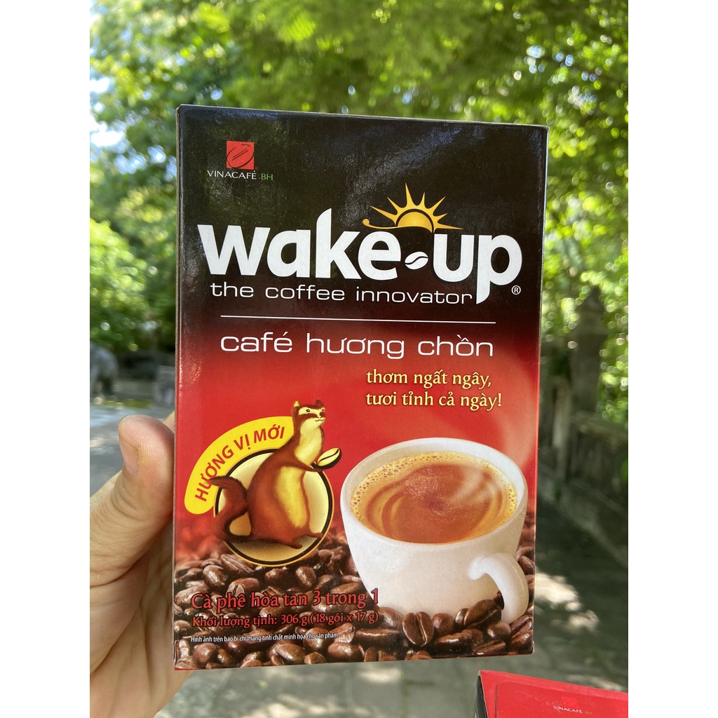 CAFE WAKE UP CAO CẤP 340G 20 GÓI