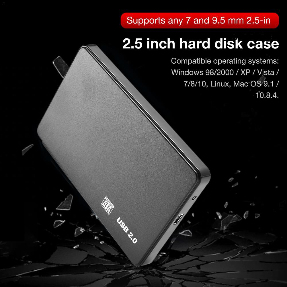 Hộp Đựng Ổ Cứng Sata Hdd Ssd 2.5inch Usb3.0 / 2.0