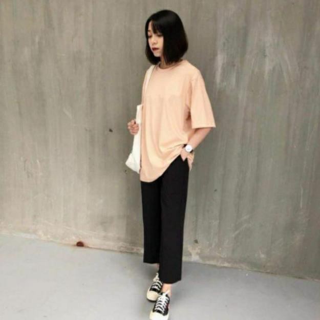 [HÀNG CAO CÂP] ÁO THUN TRƠN OVERSIZE TEE UNISEX | BigBuy360 - bigbuy360.vn