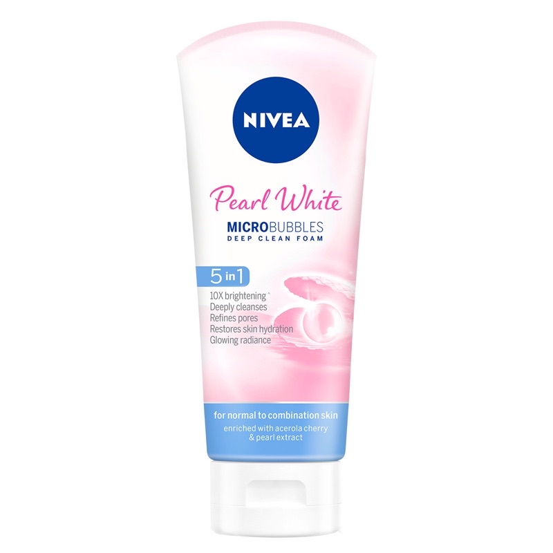 SỮA RỬA MẶT BÙN KHOÁNG NIVEA NGỪA MỤN & SẠCH CẶN TRANG ĐIỂM