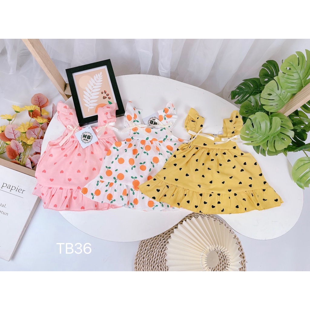 set áo 2 dây bánh bèo quần chip bo