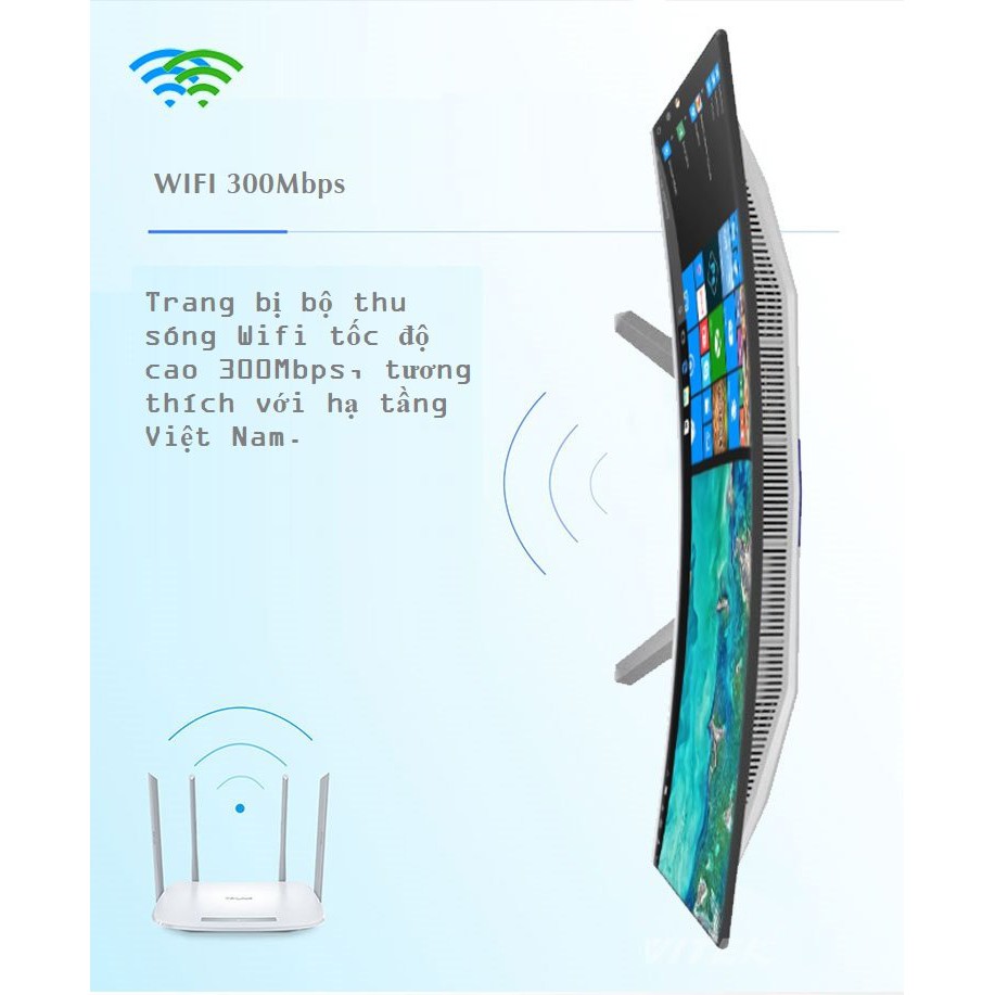 Bộ PC All In One MCC 3282C4 Home Office Computer CPU i3 3220/ Ram4G/ SSD120G/ Wifi/ IPS 24 inch Cong | WebRaoVat - webraovat.net.vn