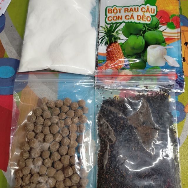 Sét hồng trà sữa