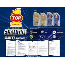 EVOLUTION 10W30 MA2 1000CC Nhớt xe máy cao cấp tổng hợp 100% TOP 1 Oil USA