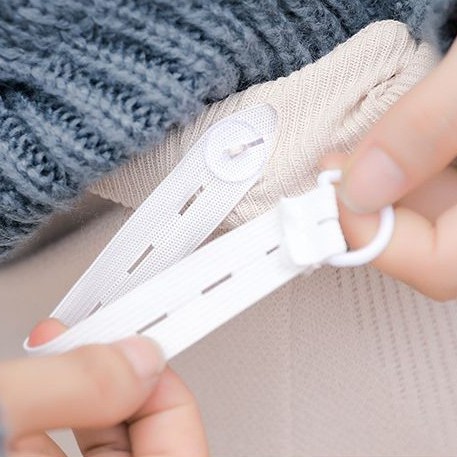 Chân Váy Len Dài Lưng Cao Màu Sắc Đơn Giản Thời Trang Xuân Thu Cho Mẹ Bầu