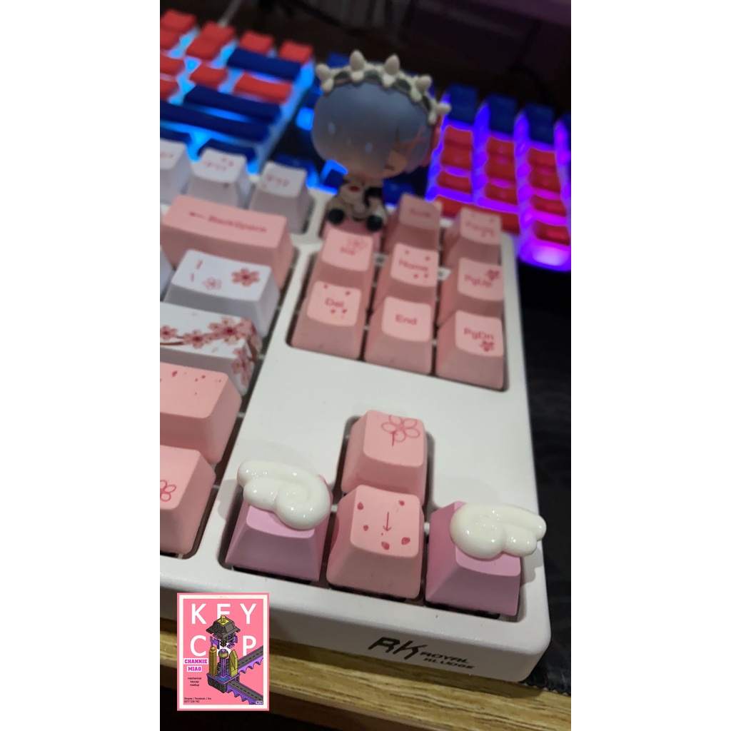 Keycap lẻ bàn phím cơ hoạt hình thủy thủ mặt trăng anime