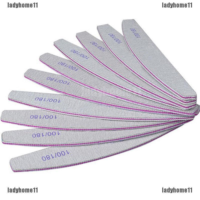 LHE Dress up 1 5PCS Nail Art Sanding Files Buffer Block Manicure Pedicure Tools UV G