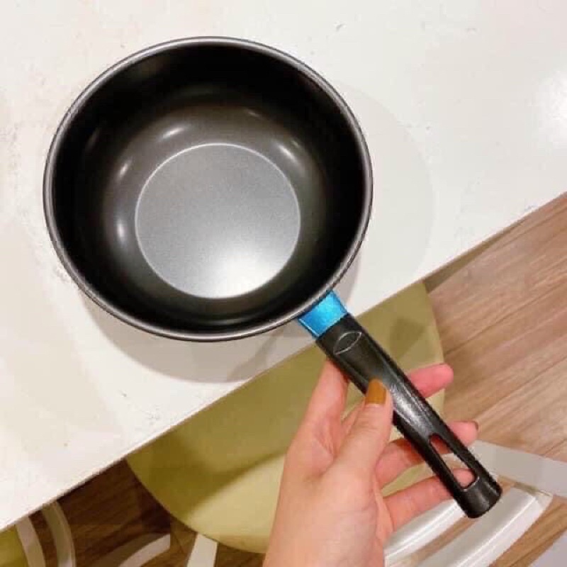 Chảo Chống Dính Sâu Lòng Size 18cm Dùng Cho Mọi Loại Bếp Siêu Bền