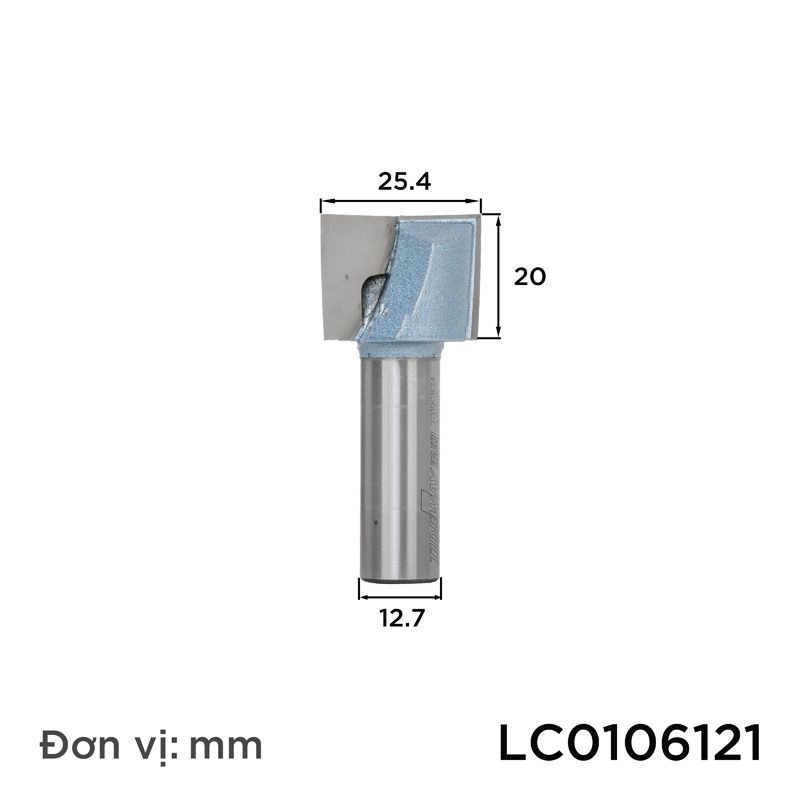 Mũi soi vuông Tideway LC0106 cốt 12,7mm hàng công ty