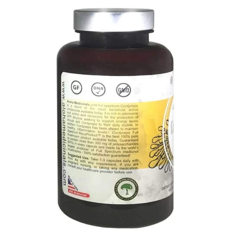 ĐÔNG TRÙNG HẠ THẢO ALOHA PURE CORDYCEPS 90V | BigBuy360 - bigbuy360.vn