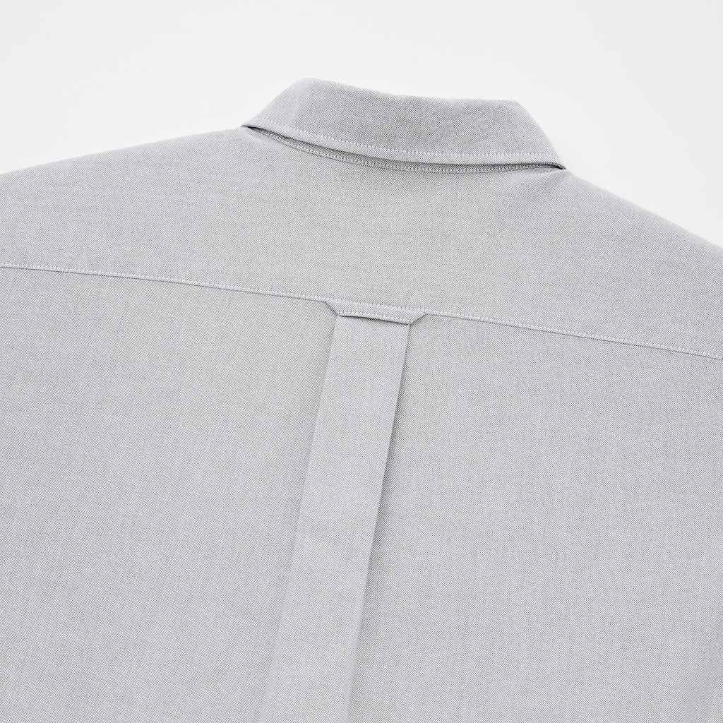 Áo sơ mi nam ngắn tay cotton oxford xuất xịn