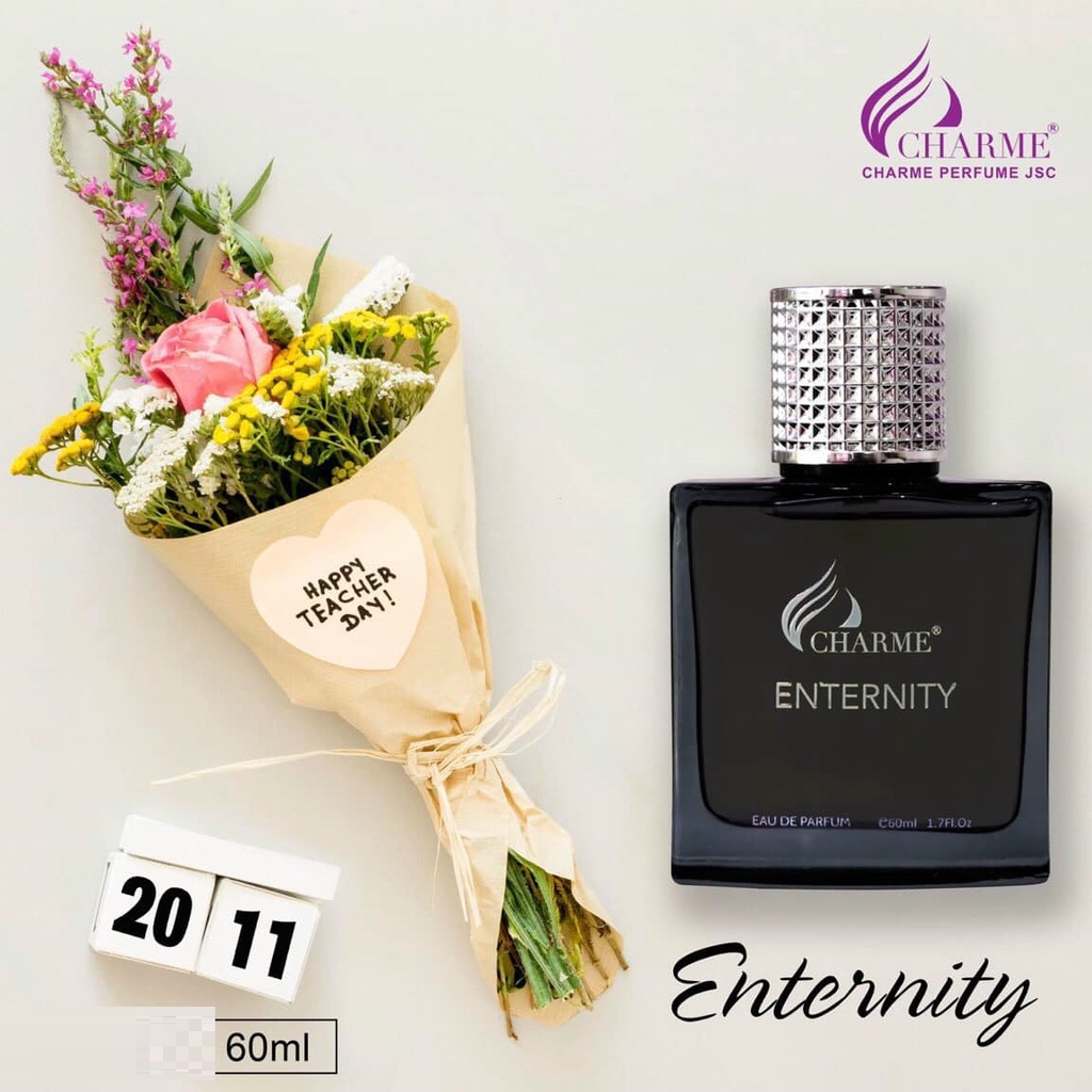 Nước hoa nam Charme Enternity 60ml Nam tính Mạnh mẽ Cá tính