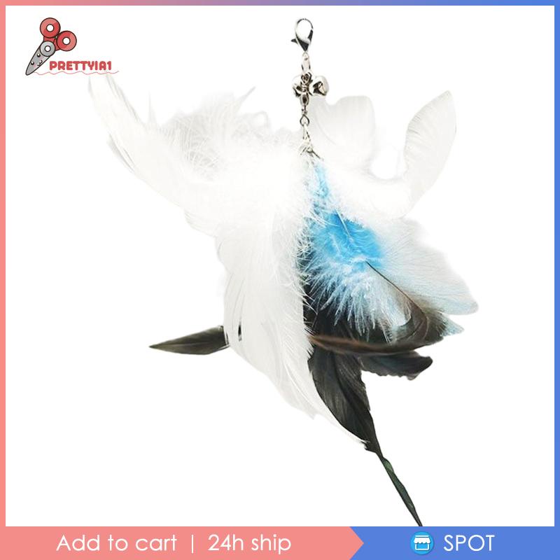 Đồ Chơi Lông Vũ Tương Tác Với Mèo Cưng [Prettyia1]