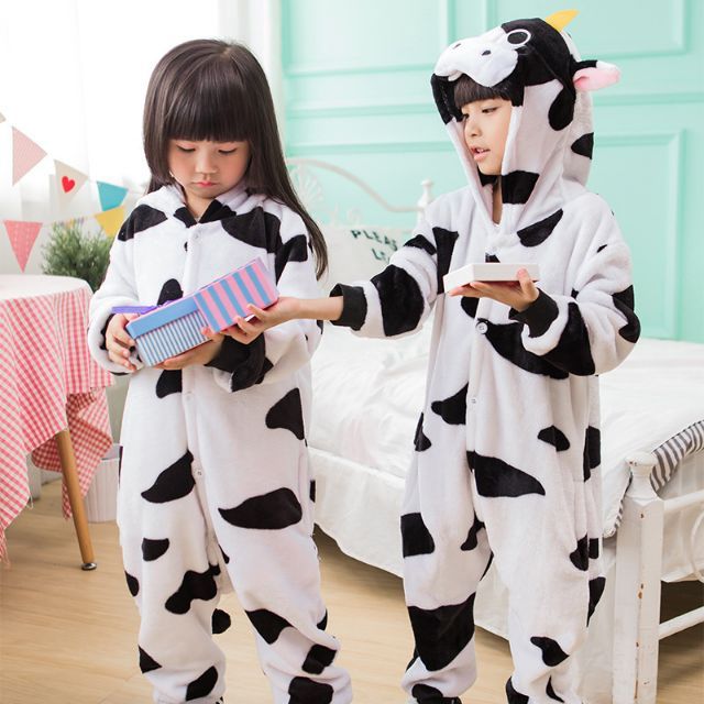 Bộ đồ thú bò sữa | Bộ đồ hình thú con bò sữa cho bé yêu