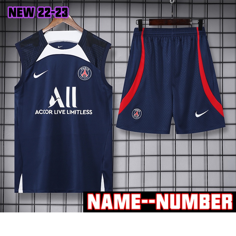 Bộ Quần Áo Bóng Đá Sát Nách 2022-23 Size s-2xl*