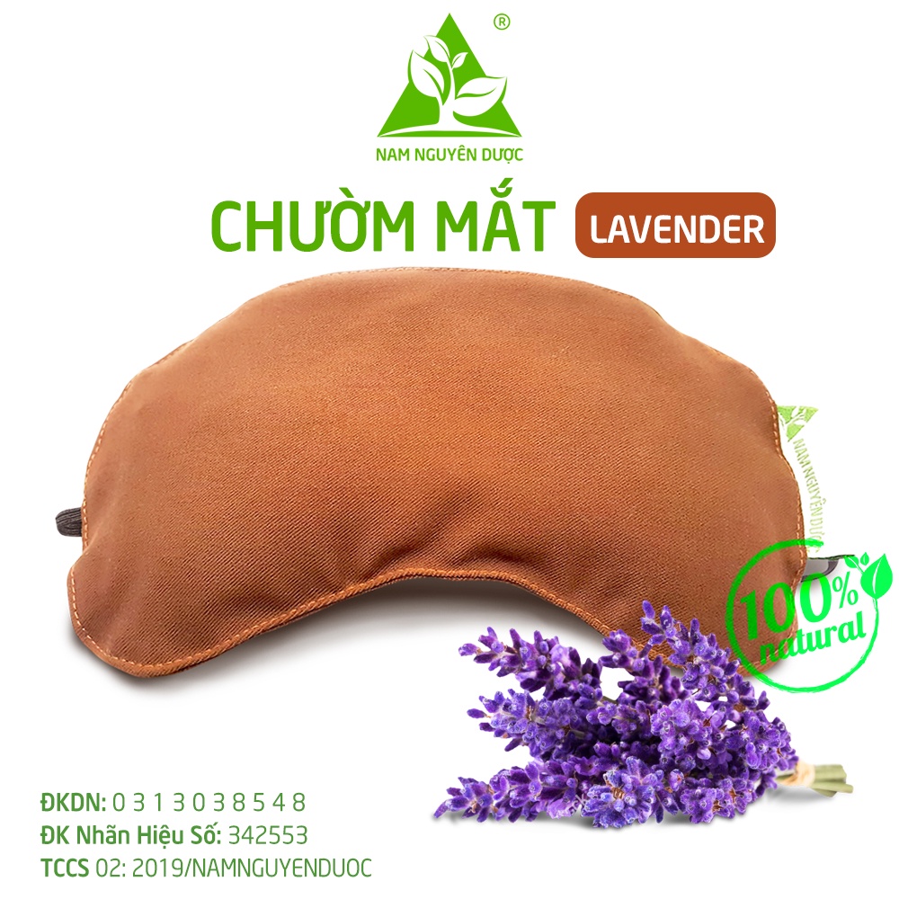 Túi Chườm Mắt LAVENDER NAM NGUYÊN DƯỢC Làm nóng bằng Vi sóng, Thư Giản, Giảm mỏi thâm mắt