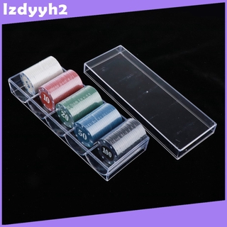 [Lzdyyh] 100x Casino Chips Tokens Casino Fun Home Gift Games Loại 3,9cm