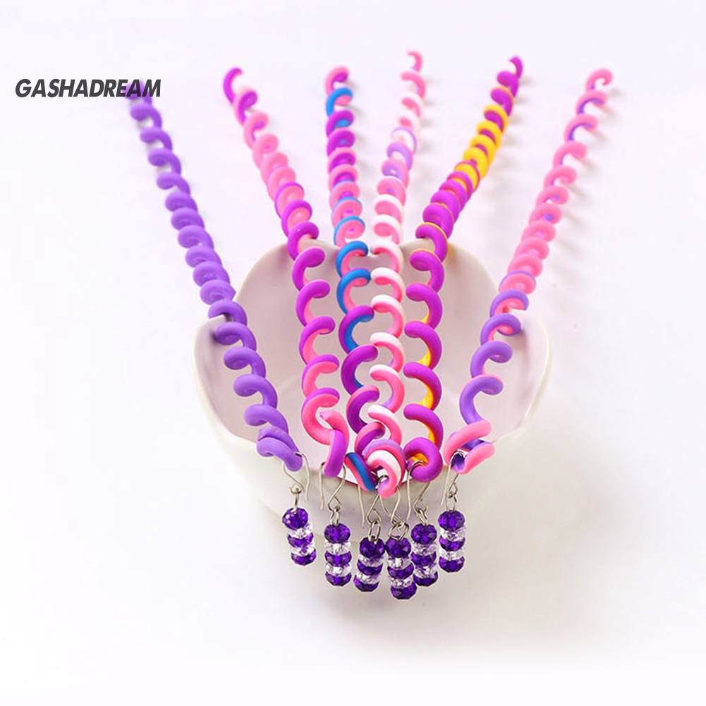 Đồng Hồ Đeo Tay Phong Cách GD Cá Tính| Set 6 Dụng Cụ Bện Tóc Nhiều Màu Cho Bé Gái