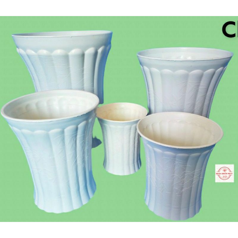 Chậu Nhựa hình Lá Trúc Việt Nam 32-42Cm To Nhất