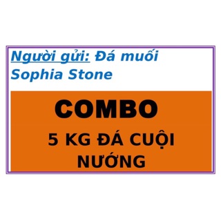 Combo 5kg Đá Cuội Nướng Thịt + Hải sản