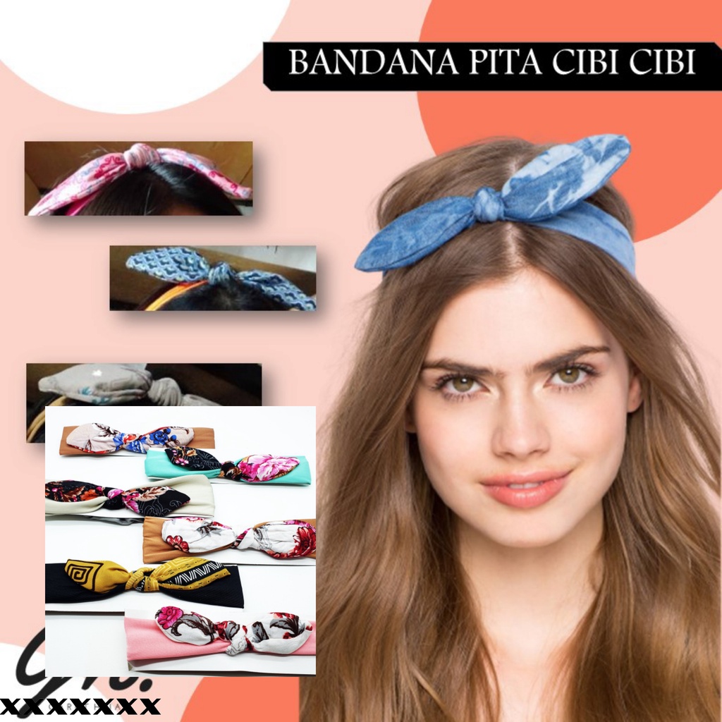 Ruy băng Bandana | Khăn Bandana Hàn Quốc | Băng đô Bandanas | Khăn trùm đầu Hijab