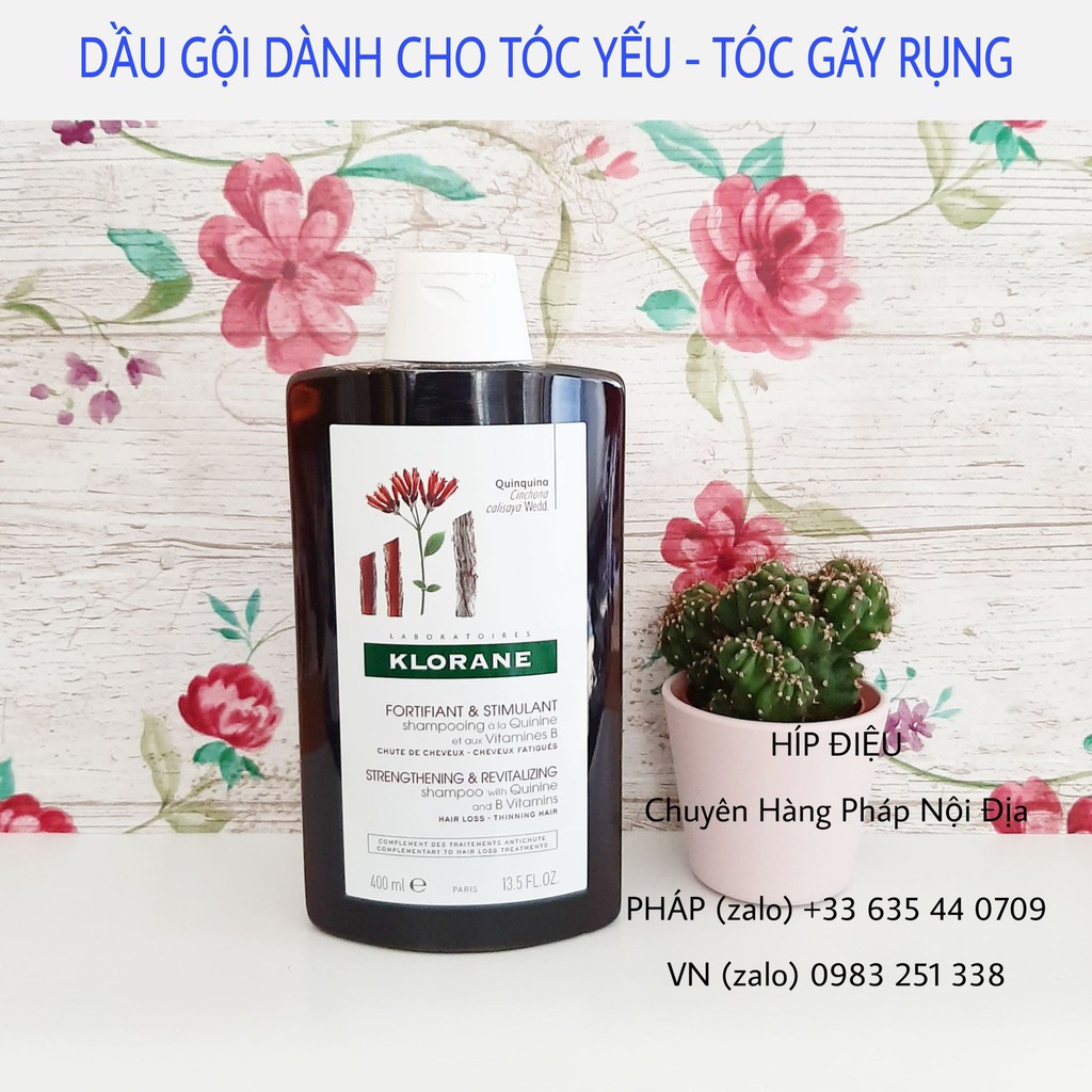 DẦU GỘI KLORANE CỦA PHÁP - GIÚP TÓC CHẮC KHỎE