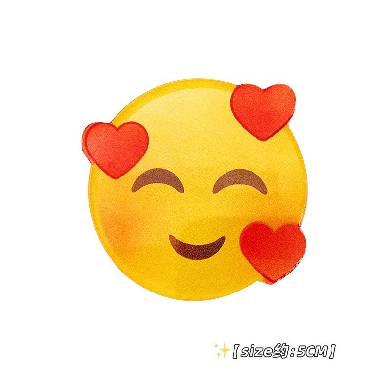 Kẹp tóc hình mặt biểu cảm nhiều kiểu đáng yêu dành cho nữ