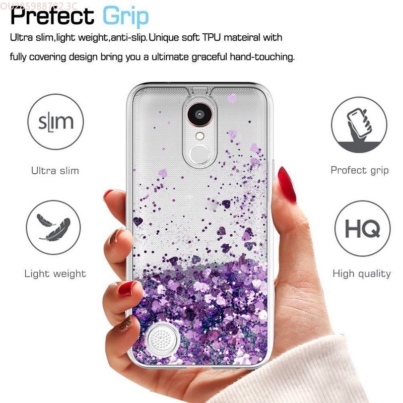 Oppo Ốp Điện Thoại tpu Mềm Kiểu Cát Chảy Lấp Lánh Cho Oppoa17 a17k a15 a16k a93 2020 a15s a92 a52 cph1701