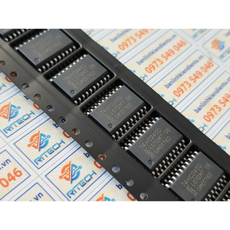 [Combo 5 chiếc] 74HC245D 74HC245 IC Số Sop-20 kích thước 7.2mm