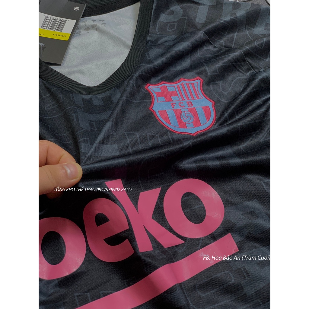 Freeship Toàn Quốc - Áo Barca 2023 - Quần Áo Bóng Đá CLB Barcelona Training vải Thun Thái mới 2023