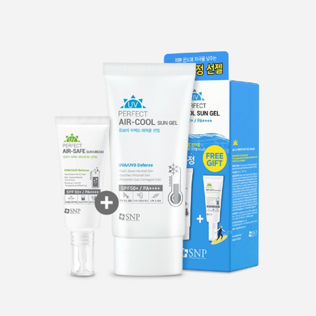 Kem Chống Nắng Mát Da Dưỡng Trắng Chống Lão Hóa - UV perfect Aircool Sun Gel SPF50+ PA++++ chăm sóc da kích ứng dưỡng da