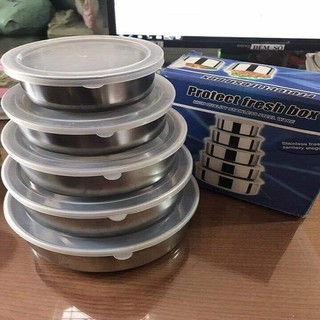 Bộ 5 Bát Inox