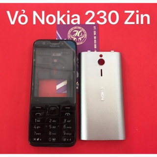 Vỏ nokia 230-rm 1174 zin nguyên bộ