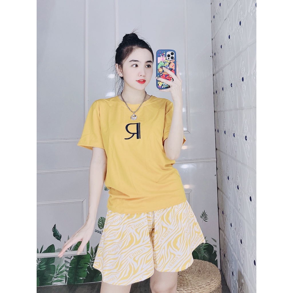 ĐỒ BỘ QUẦN ÁO THUN ĐÙI THỜI TRANG 3 size 45-60KG chất liệu thun cotton, mềm mịn co giãn 4 chiều,cùng thiết kế trẻ trung