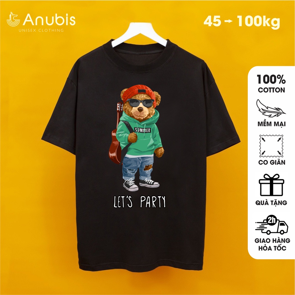 Áo Thun Unisex Teddy Party | Anubis Store