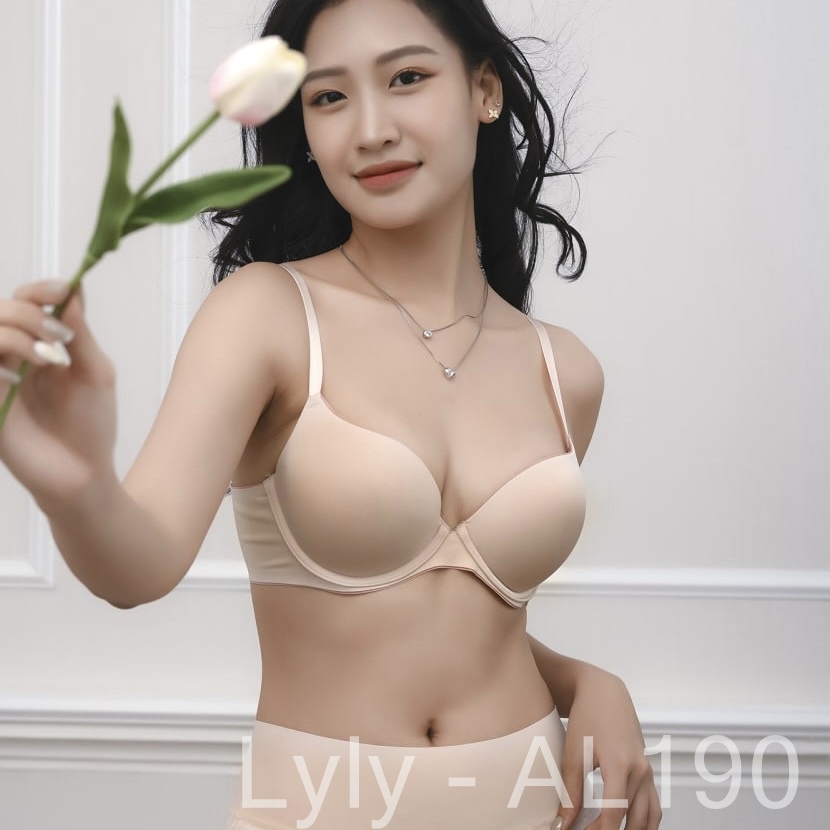 Áo lót nữ trơn có gọng đệm mỏng cho những người Ngực To Lylylorem AL190