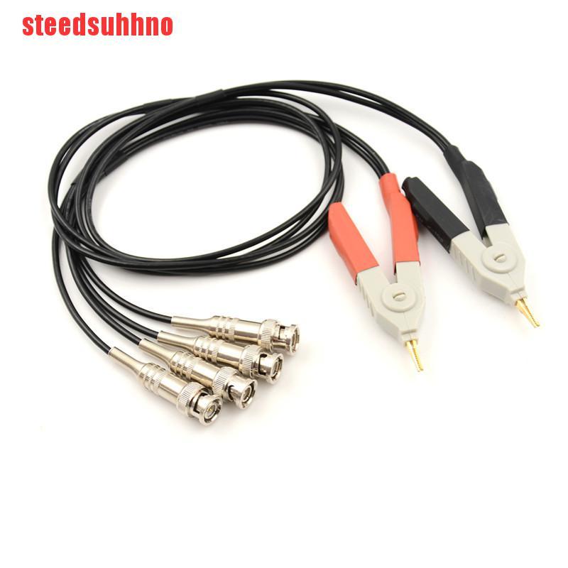 {steedsuhhno}LCR Meter Test Leads Lead / Clip Cable / Terminal Test Clip Wires With 4 BNC
0
0
0
0
0