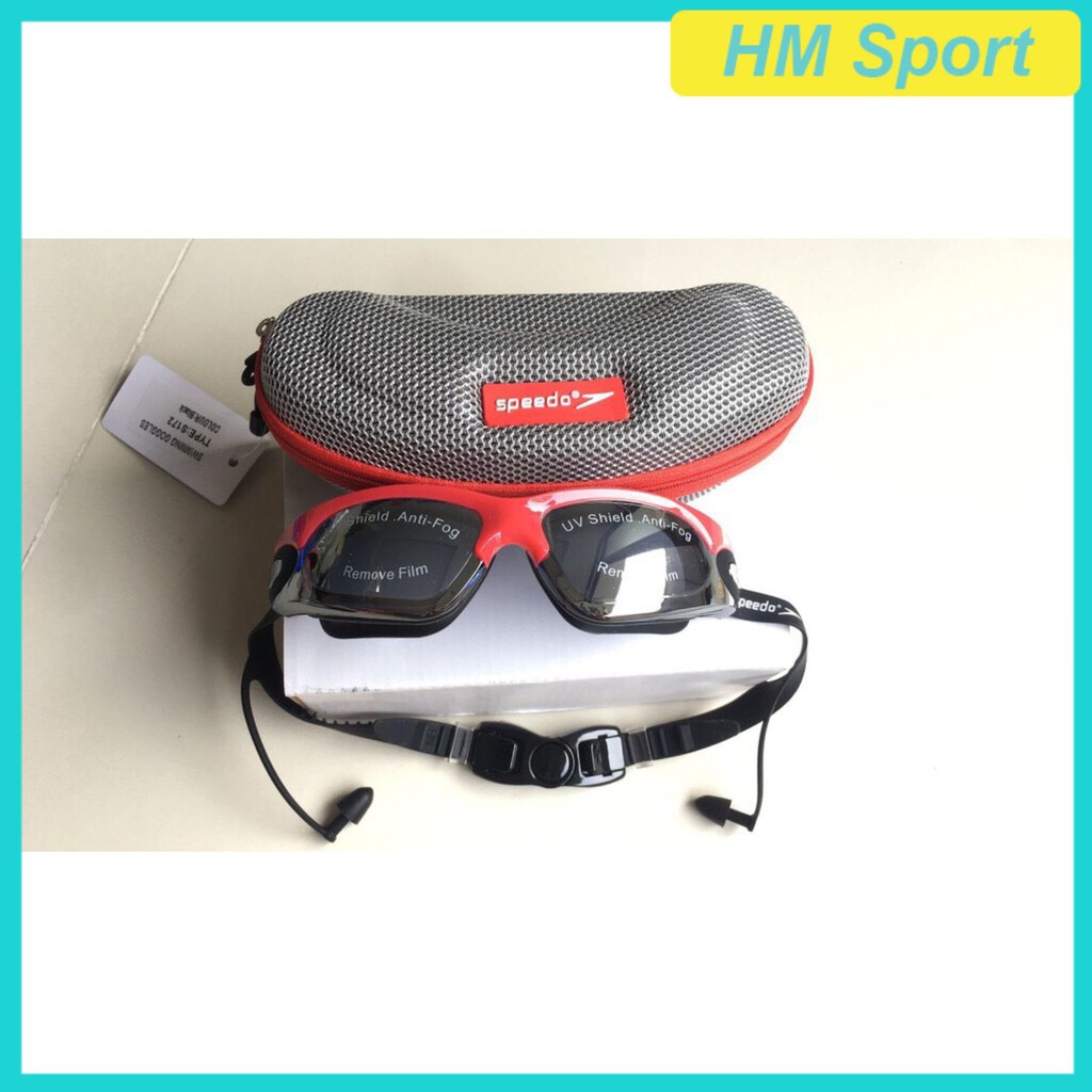 Kính bơi thể thao nam Speedo chất lượng, phụ kiện thời trang mắt kính nữ đồ bơi trẻ em rẻ đẹp - HM