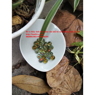 Bi ve - bộ viên bi khế bảy màu bé xíu bộ 50 viên