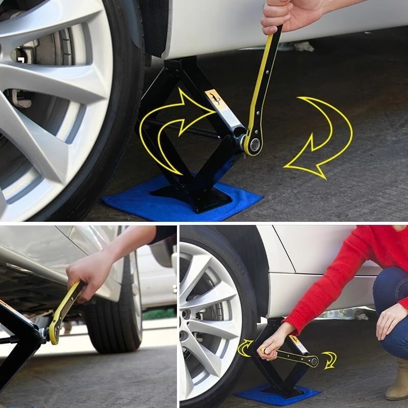 Cờ Lê Nâng/Tháo Bánh Xe Hơi Xoay 360 Độ Tiết Kiệm Sức