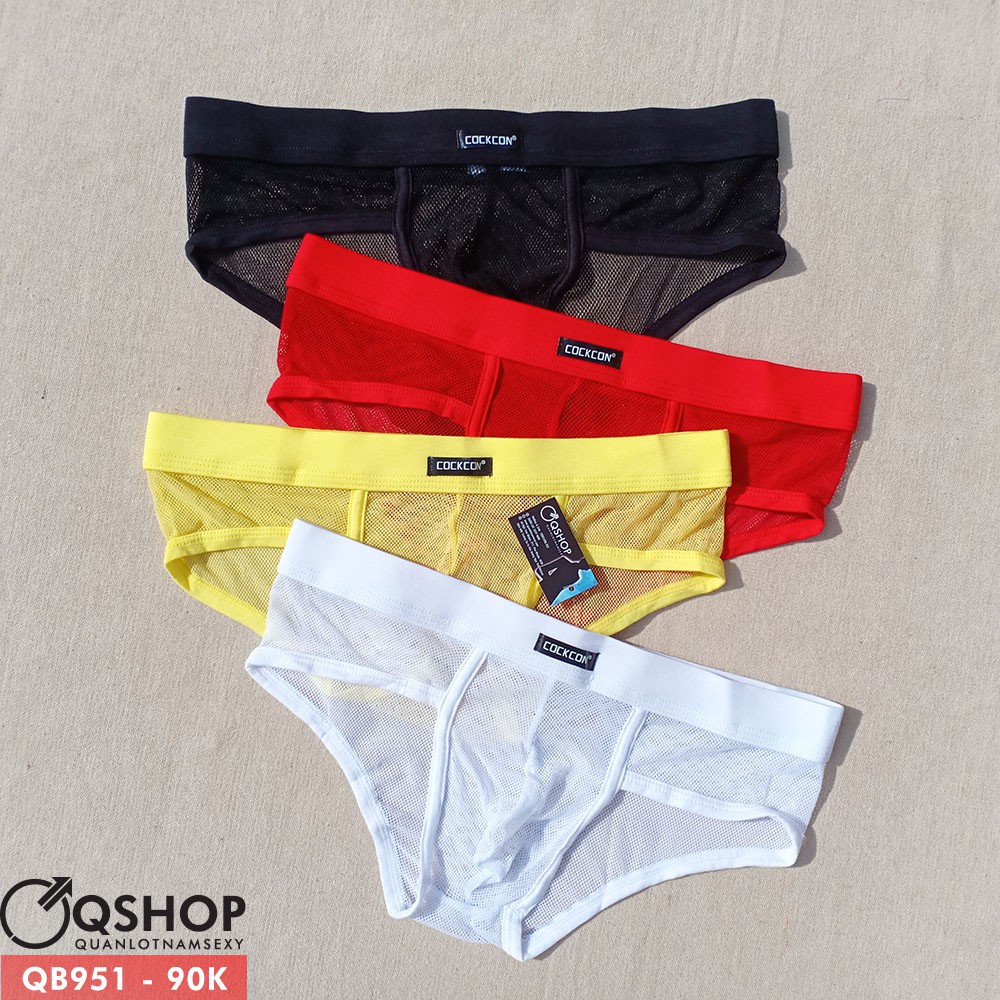 [SALE] QUẦN LÓT LƯỚI NAM QSHOP QB951