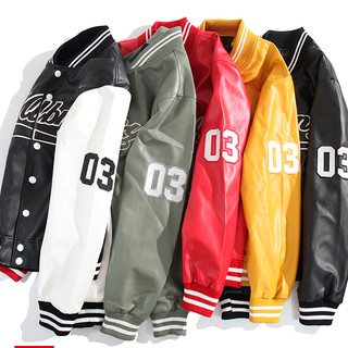 Khoác Da Bóng Chày MLB Chính Hãng