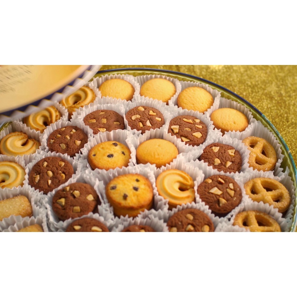 Bánh Quy Danisa Butter Cookies  Hộp Thiếc 454G + Túi / 200G - Indonesia