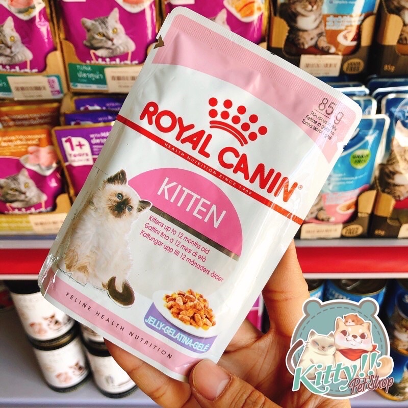 85g - Thức ăn pate Royal Canin Kitten dành cho mèo con, thức ăn ướt cho mèo con dưới 12 tháng tuổi - Kitty Pet